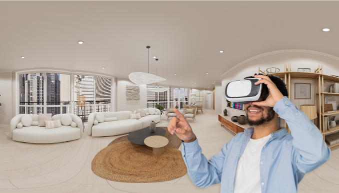 New feature: virtual property tours using vr headset New feature: virtual property tours using vr headset