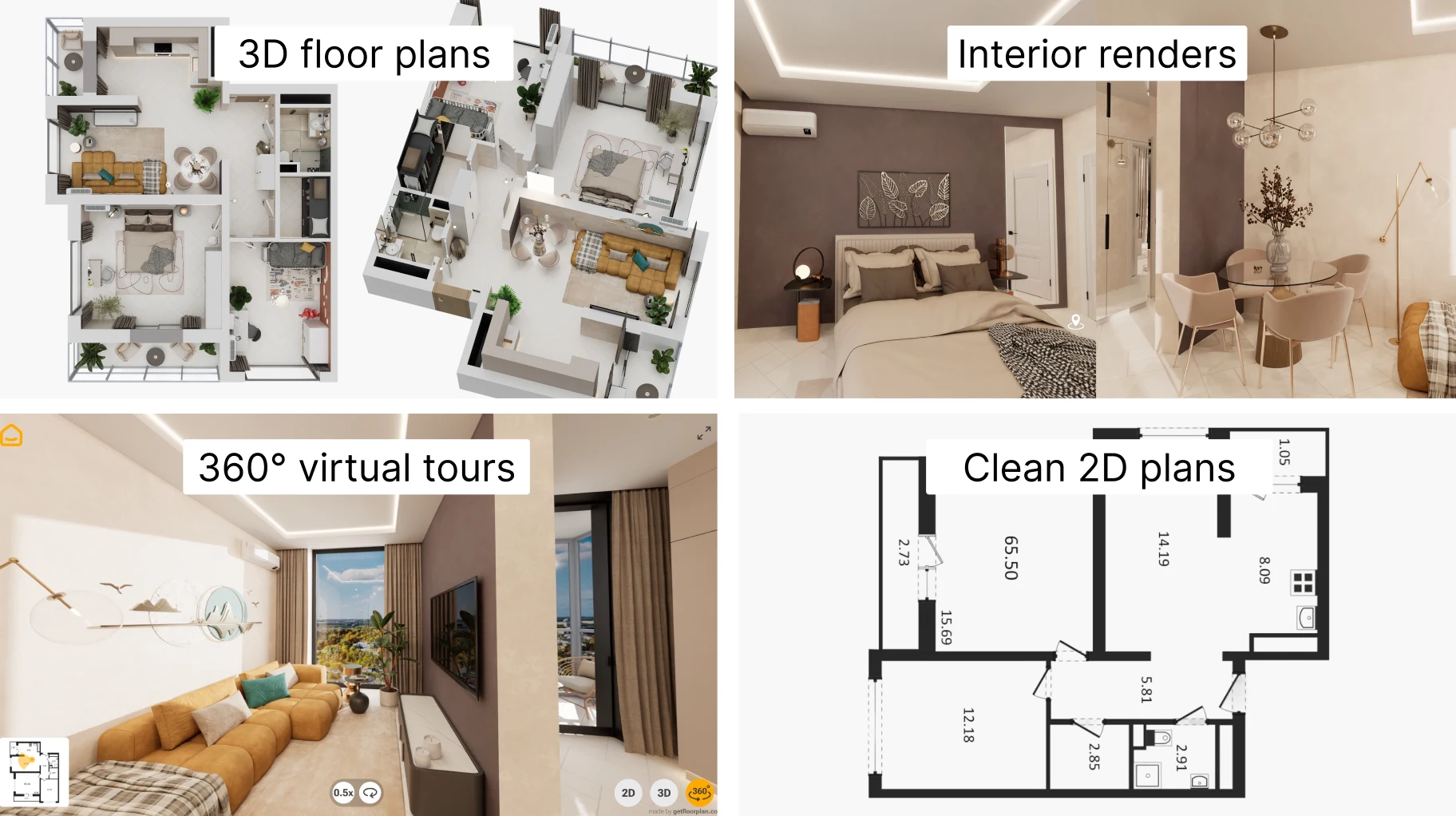 How to Convert a 2D Floor Plan into 3D with AI: Renders and Virtual ...